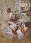 Edouard Vuillard The doctor and pat painting